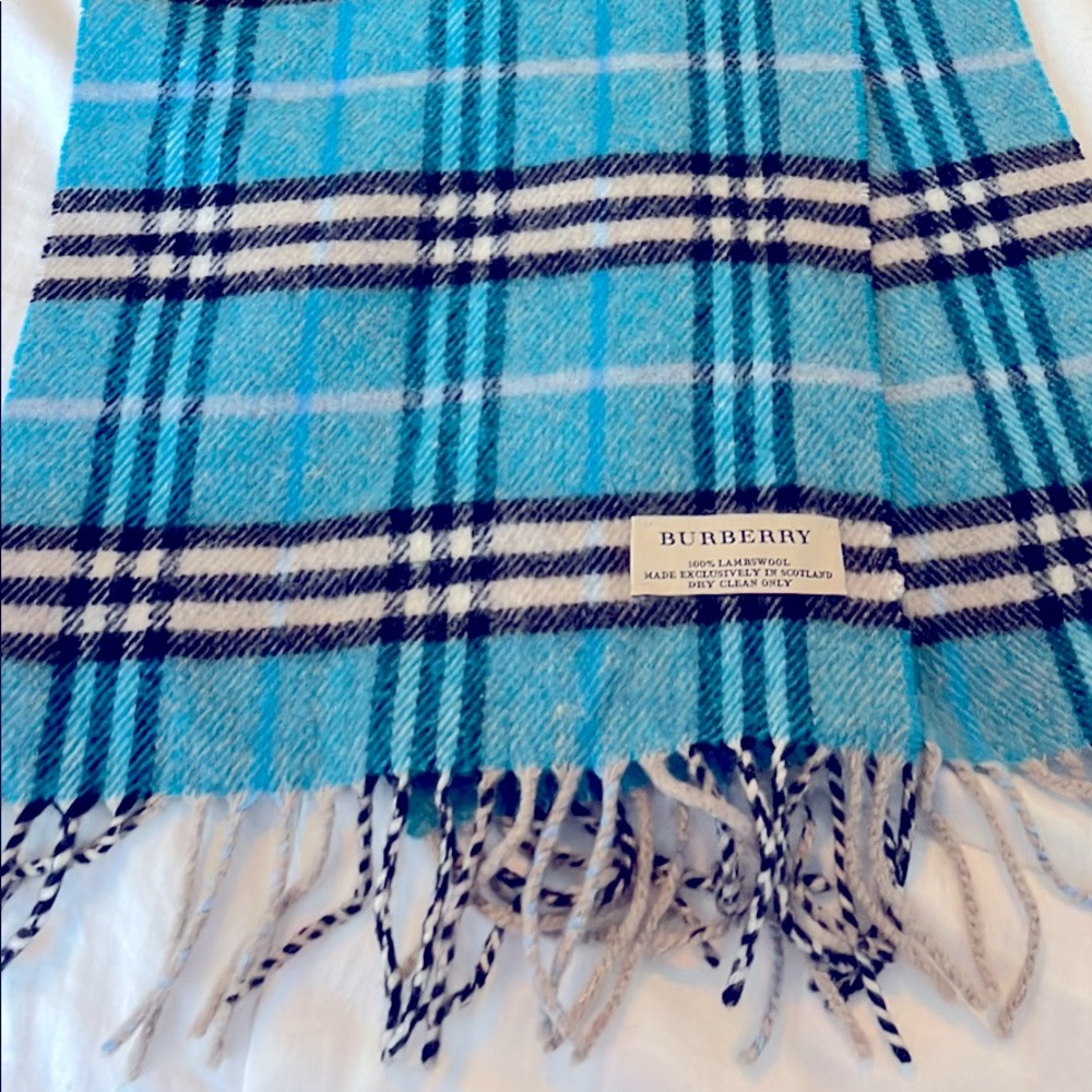 Authentic Burberry Wool Scarf